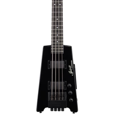 Steinberger Spirit XT-2 Standard Electric Bass (with Gig Bag), Black image 1