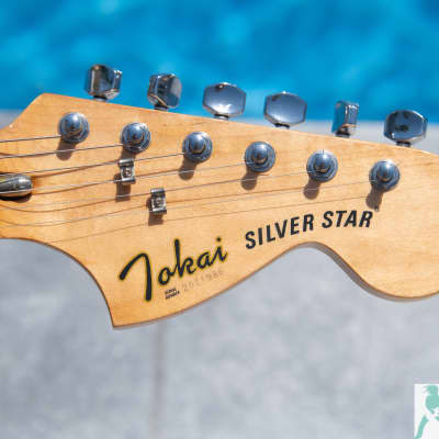 1982 Tokai Silver Star SS-80 - 70's CBS Strat Clone w Rosewood Fretboard - Made in Japan image 2