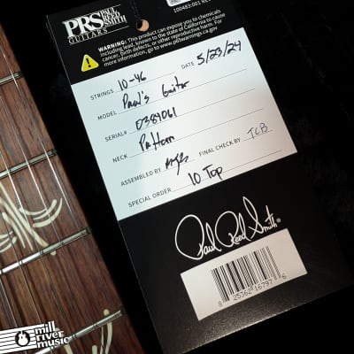 Paul Reed Smith PRS Core Paul's Guitar - 10 Top - Yellow Tiger Electric Guitar w/HSC image 8