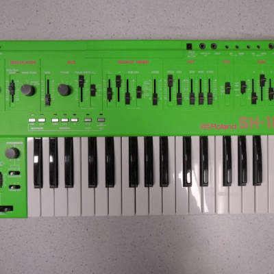 Roland SH-101 Monophonic Analog Synthesizer Refinished by GHOSTINMPC Custom Green [Three Wave Music]