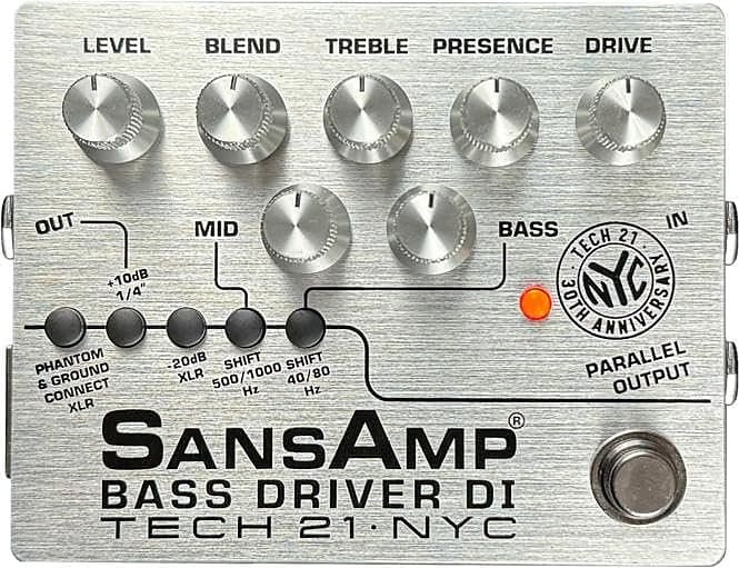 Tech 21 Sansamp Bass Driver D.I. 30th Anniversary Edition
