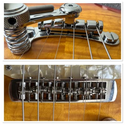 2022 Rufini Montefalco Aged Cherry Sunburst Nitro Stainless Steel Frets AAA Quilt Curly Maple Top AAA Birdseye Neck Duesenberg Vibrato MINT image 21