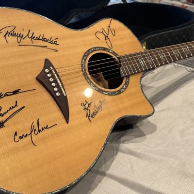 autographed Lynyrd Skynyrd guitar image 3