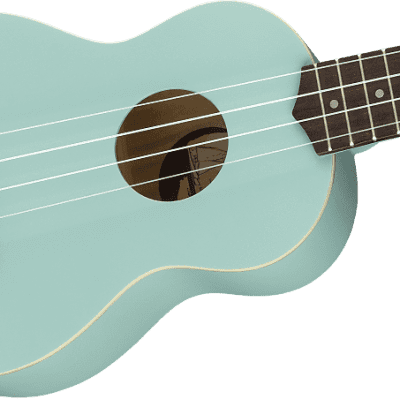 Fender Venice Soprano Ukulele in Daphne Blue image 2