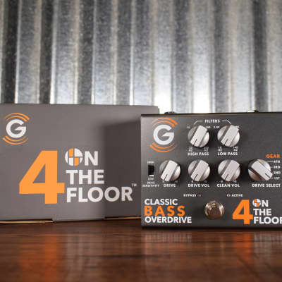 Genzler 4 On The Floor Classic Bass Overdrive Effect Pedal for sale
