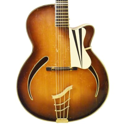 Arnold Hoyer Archtop Jazz Hollowbody Guitar 1954 image 1