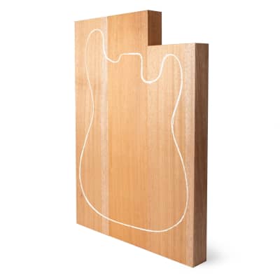 AC Khaya (African Mahogany/Acajou) Body Blank - 1 piece