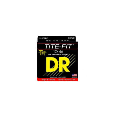 DR STRINGS MT-10 Tite Fit 10/46 Corde per Chitarra Elettrica for sale