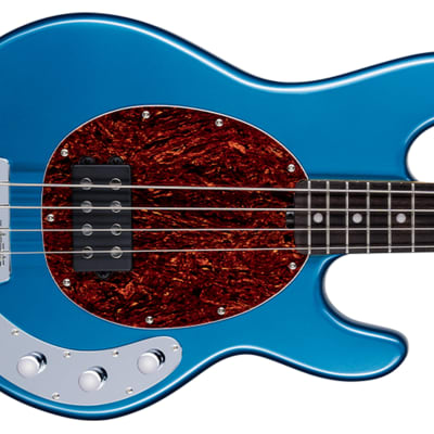 Sterling Music Man StingRay Ray24CA Toluca Lake Blue Electric Bass 