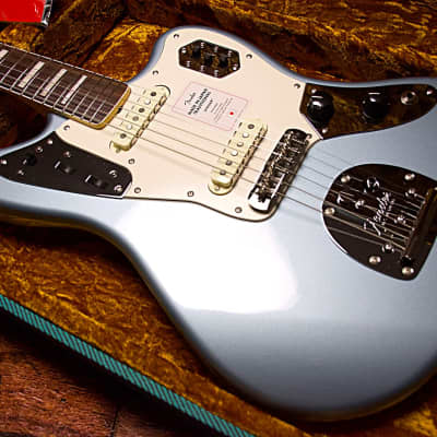 Fender Traditional II Late 60s Jaguar Made in Japan  2023 -  Ice Blue Metallic image 3