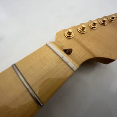Warmoth Quartersawn Maple Stratocaster Neck with Gotoh  Magnum Tuners image 7