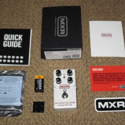 MXR double-double overdrive エフェクター MXR® DOUBLE-DOUBLE™ OVERDRIVE - Dunlop