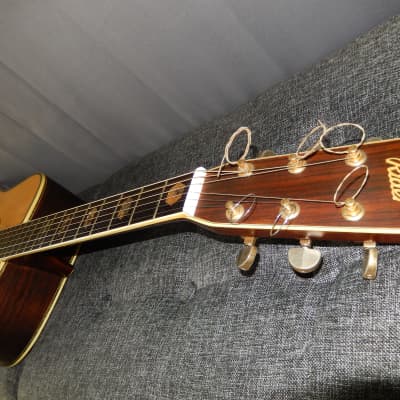MADE IN JAPAN 1977 - RIDER R500D - ABSOLUTELY AMAZING - MARTIN D45 STYLE - ACOUSTIC GUITAR image 7