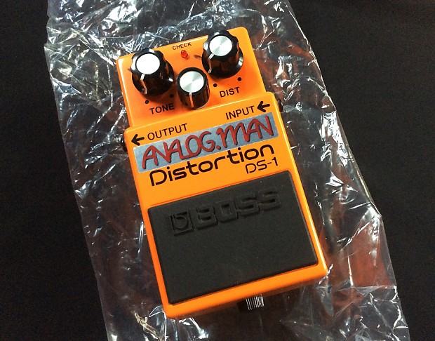 Boss DS-1 Analogman Mod Steve Vai | Reverb