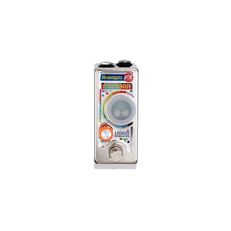 Rainger FX MINIBAR Liquid Analyser Effects Pedal