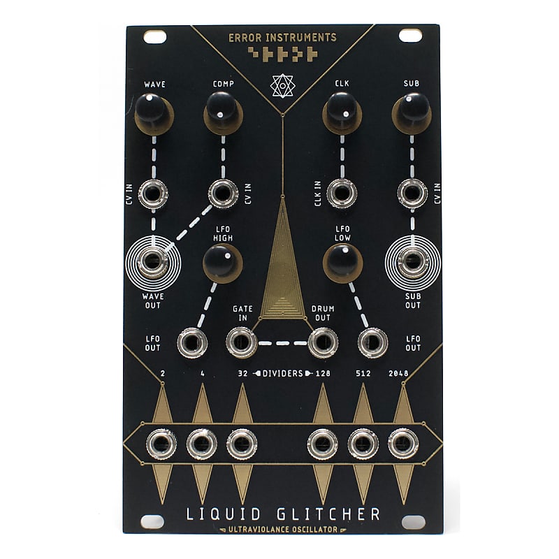Error Instruments Liquid Glitcher Eurorack Ultraviolence Error Instruments Liquid Glitcher Eurorack Ultraviolence