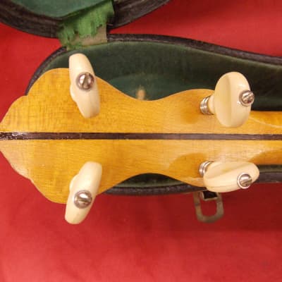 Slingerland Slingerland Tenor Banjo Birdseye Maple w/Case Vintage image 11