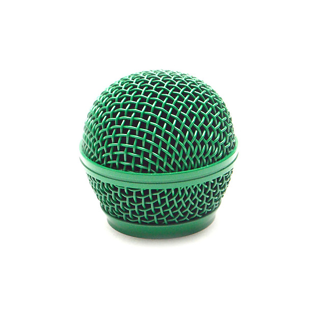 Seismic Audio SA-M30Grille-GREEN Replacement  Steel Mesh Mic Grill Head image 1