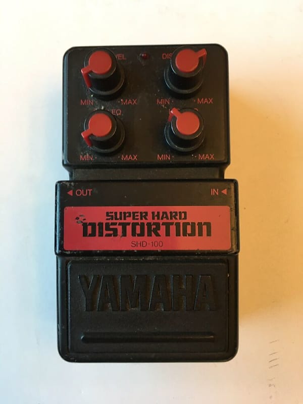 Yamaha SHD-100 Super Hard Distortion Rare Vintage Guitar Effect Pedal MIJ  Japan