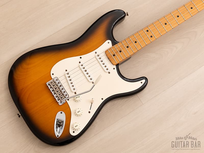 1994 Fender American Vintage '57 Stratocaster Sunburst Near-Mint w/ Hangtags, Case image 1