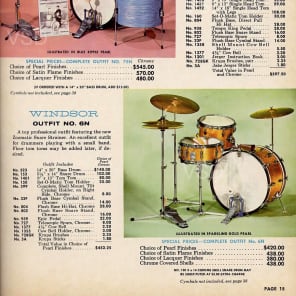 Slingerland Modern Combo 75N "Bop" Drum Kit image 17