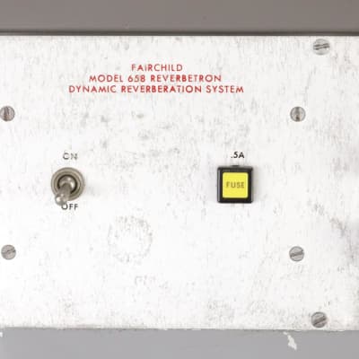 Fairchild Model 658 Reverbertron Dynamic Spring Reverb System #38910 image 4