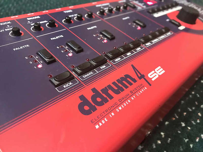 ddrum 4SE Signature Edition Electronic Drum System Module Reverb