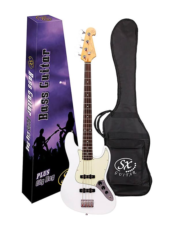 SX Retro Series SJB62-OWH 62 vintage J-style electric bass