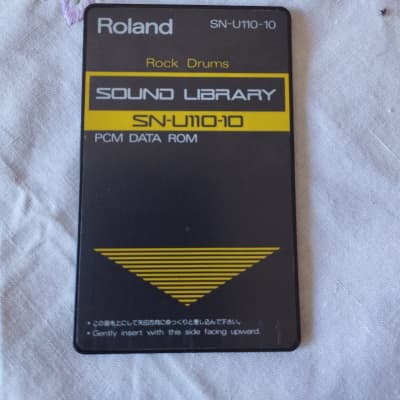 Roland SN-U110-10 Rock Drums card for Roland U-110, U-220, MV-30, D-70, Rhodes 760