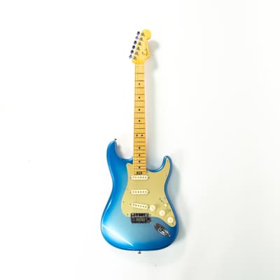 Fender Elite Stratocaster Blue Burst MIA Owned By Dave Keuning Of The The Killers image 1