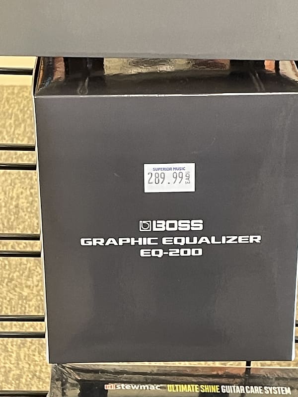 Boss EQ-200 Equalizer | Reverb