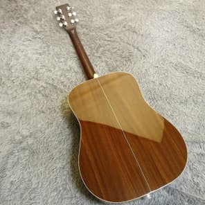 80s made Japan Vintage MORRIS Acoustic Guitar MD-505 Sunburst 