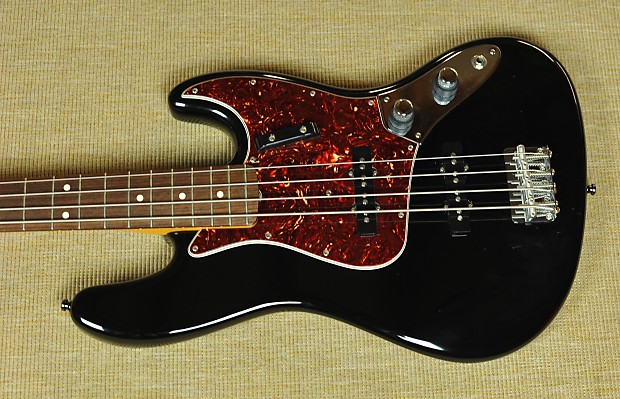 Fender 1962 American Vintage Reissue Jazz Bass - 62 AVRI - Black 