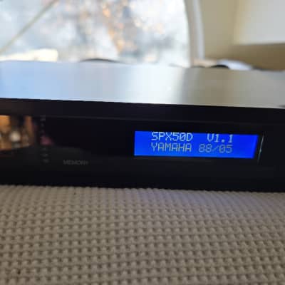 Yamaha SPX50D Guitar Digital Sound Processor 1980s - Black