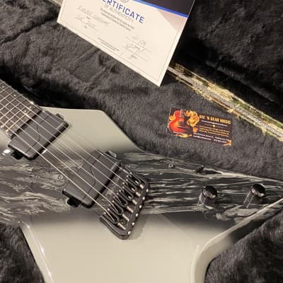 NEW Guerilla Guitars #K-XR6HSM - Streetfighter, Grey WITH Fitted Premium Camo Case image 10
