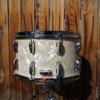 Pearl Session Studio Select White Marine 8 x 14" Birch/Mahogany Snare Drum (2024) image 3