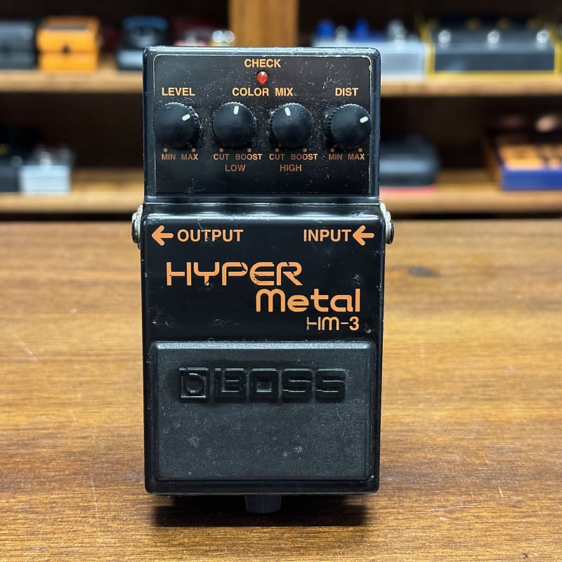 Boss HM-3 Hyper Metal Distortion Pedal | Reverb