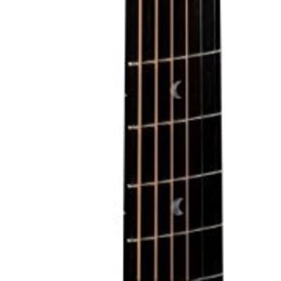 Luna VISTA DEER Tropical Wood Acoustic-Electric Guitar With Case image 5