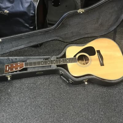 Yamaha FG-365Sii Acoustic Electric Guitar Taiwan 1981 excellent condition with TKL hard case image 2