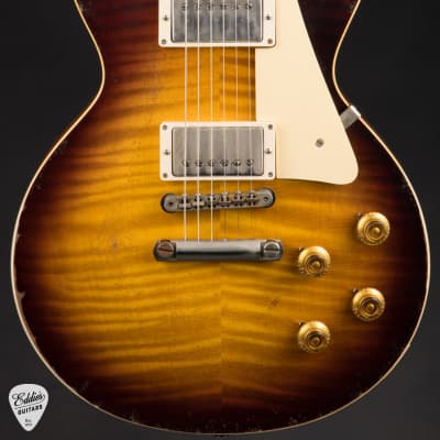 Gibson Custom Shop Made 2 Measure Murphy Lab '59 Les Paul Standard Murphy Painted Ultra Heavy Aged Kindred Burst/NOS image 2