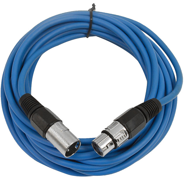 Seismic Audio SAXLX-25 XLR Male to XLR Female Mic Cable - 25' image 1