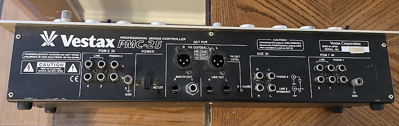 Vestax PMC-25 Pro Audio DJ Mixer | Reverb