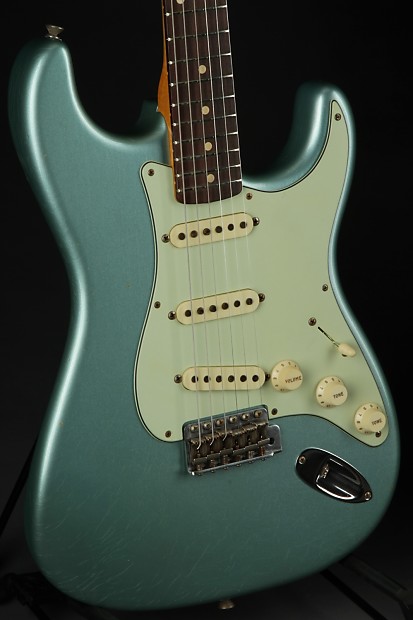 Fender Custom Shop LTD 59 Special Stratocaster Journeyman Relic Aged Firemist Silver Reverb