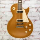 Gibson Les Paul Deluxe - 70s Electric Guitar - Goldtop - x0058