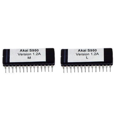 Akai S950 Operating System 1.2A Eprom Upgrade Latest OS Sampler Vintage Rom
