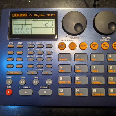 Boss DR-770 Dr. Rhythm 1999 - 2004 - Blue