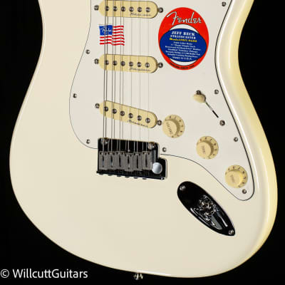 Fender Jeff Beck Stratocaster Rosewood Fingerboard Olympic White (151) for sale