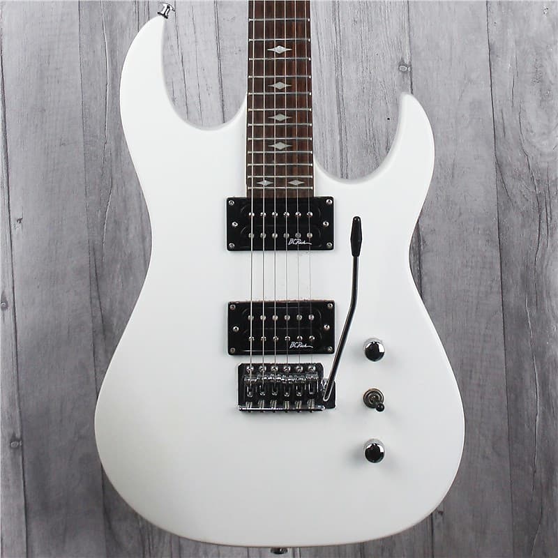 B.C. Rich ASM-1ホワイトエレキギター B.C. Rich ASM-1 White – Chicago Music Exchange