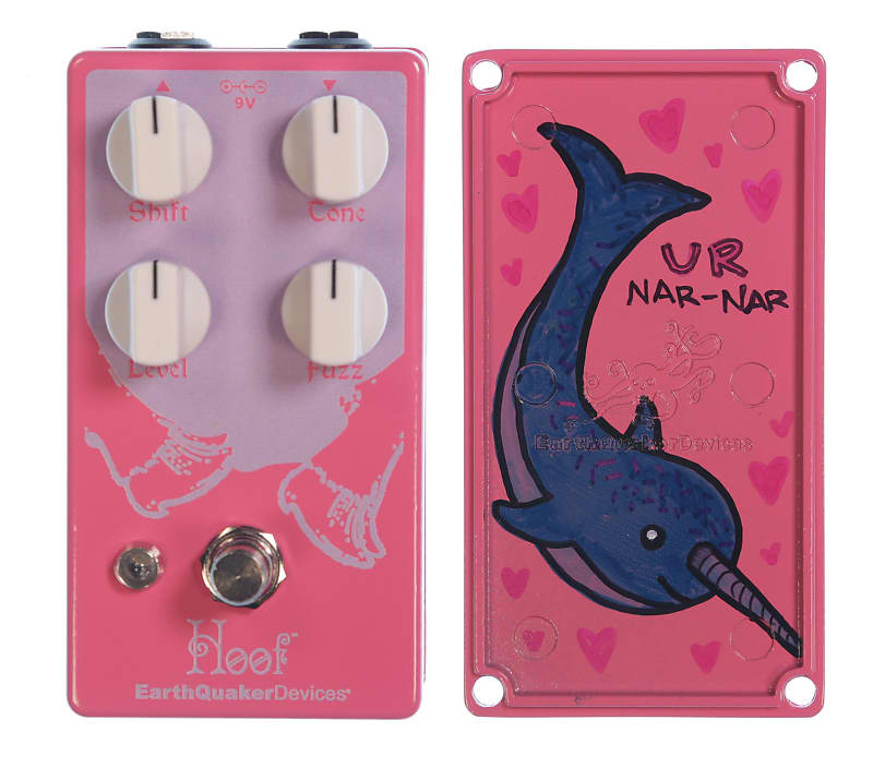 EarthQuaker Devices Hoof Fuzz Limited Edition Pink
