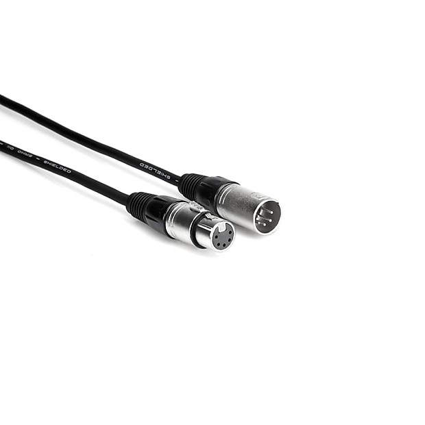 Hosa DMX503 5-Pin DMX Cable - 3' image 1